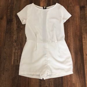 white romper